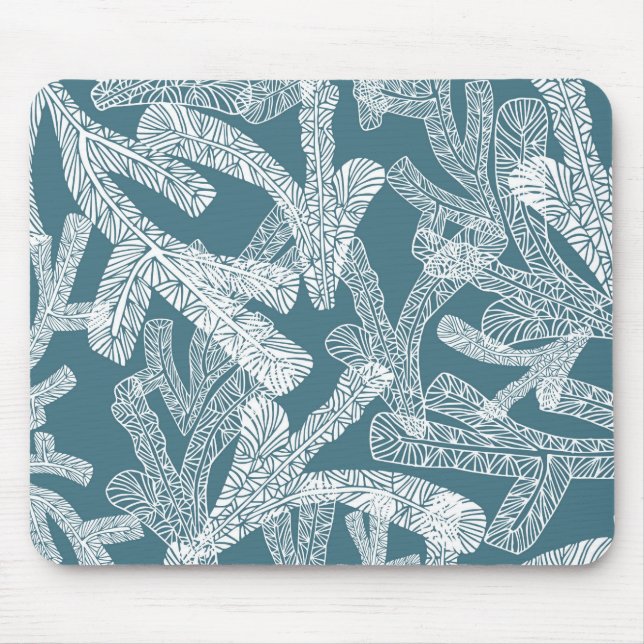 Tapis De Souris Motif de corail détaillé (Devant)