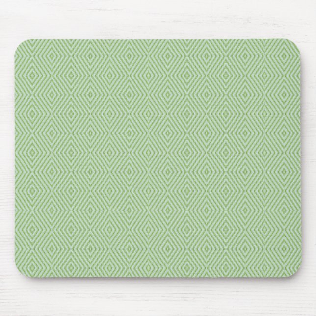 Tapis De Souris Motif de courge à rayures vertes (Devant)