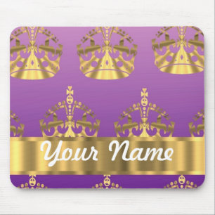 Tapis De Souris Motif de couronne d'or