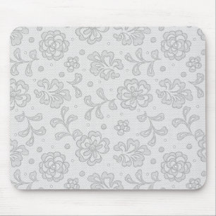 Tapis De Souris Motif de dentelle, cru 1 de fleur