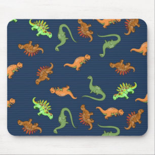 Tapis De Souris Motif de dinosaures mignons