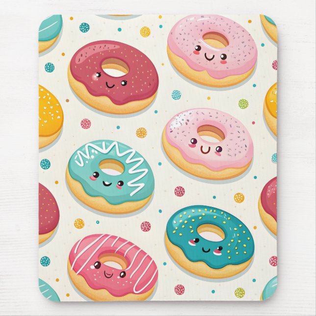 Tapis De Souris Motif de Donuts (Devant)