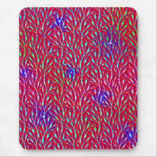 Tapis De Souris Motif de fête de feux d'artifice scintillants