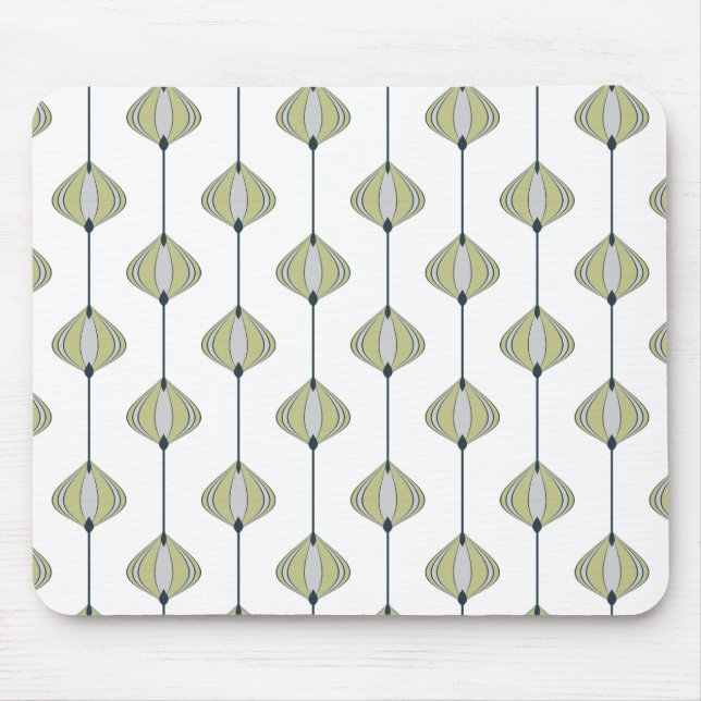 Tapis De Souris Motif de feuilles (Devant)