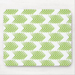 Tapis De Souris Motif de flèche Tribal verte