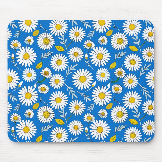 Tapis De Souris Motif de fleur de marguerite (Devant)