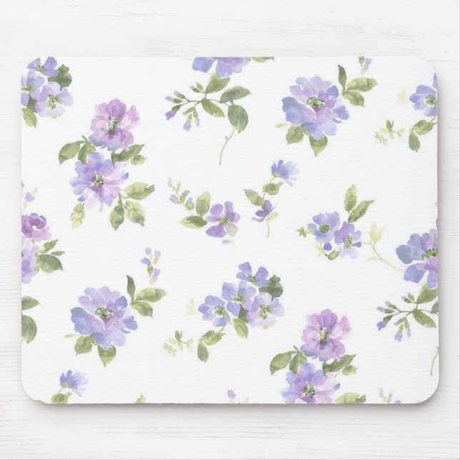 Tapis De Souris Motif de fleurs (Devant)