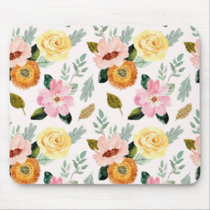Tapis De Souris motif de fleurs