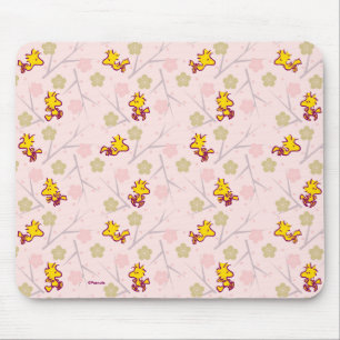 Tapis De Souris Motif de fleurs de cerisiers roses Woodstock
