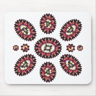 Tapis De Souris Motif de fleurs Mandala