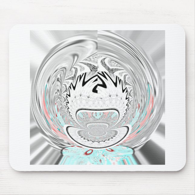 Tapis De Souris Motif de flore urbaine moderne (Devant)