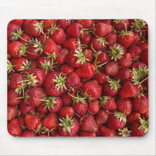Tapis De Souris Motif de fraise mûre fraîche