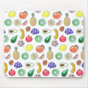 Tapis De Souris Motif de fruits