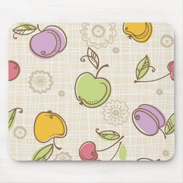 Tapis De Souris Motif de fruits (Devant)