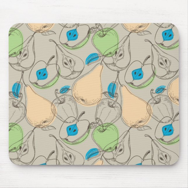 Tapis De Souris Motif de fruits (Devant)