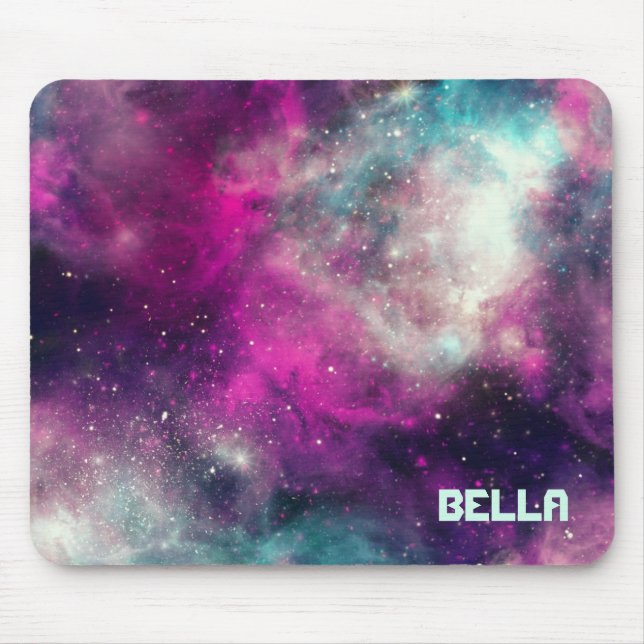 Tapis De Souris Motif de Galaxie cosmique céleste (Devant)