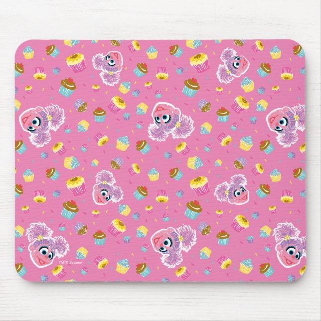 Tapis De Souris Motif de gâteau d'anniversaire d'Abby Cadabby (Devant)