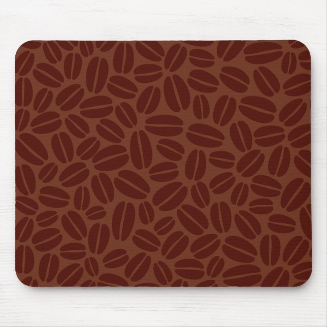 Tapis De Souris Motif de grains de café (Devant)