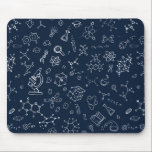 Tapis De Souris Motif de griffonnage de la Science/chimie<br><div class="desc">Aveuglement de moi avec la SCIENCE !  Ajoutez ceci au bureau pour un contact personnel à l'hôpital ou à la clinique ou obtenez un comme cadeau pour n'importe quel amant de la science dans votre vie.</div>