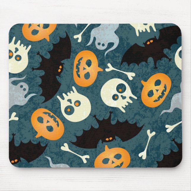 Tapis De Souris Motif de Halloween (Devant)