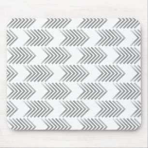 Tapis De Souris Motif de la flèche de la tribu gris