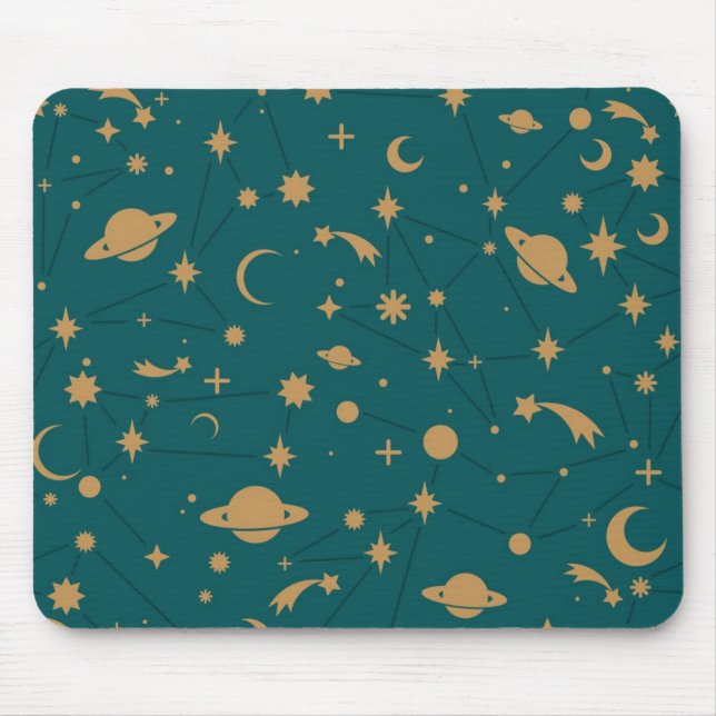 Tapis De Souris Motif de l'espace (Devant)