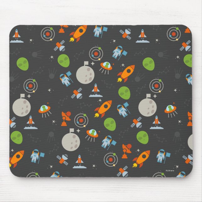 Tapis De Souris Motif de l'espace (Devant)