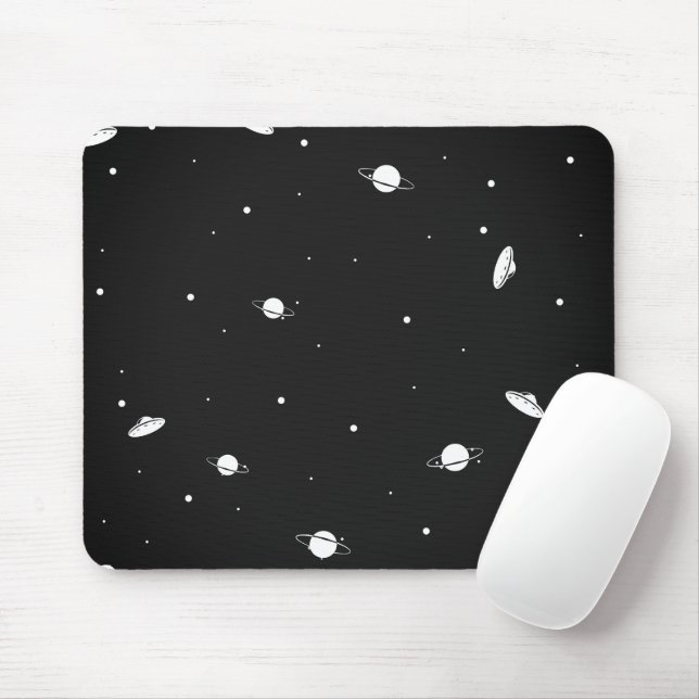 Tapis De Souris Motif de l'espace de la souris Pad Wirh (Avec souris)