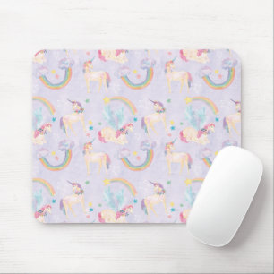 Tapis De Souris Motif de licornes magiques