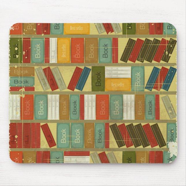 Tapis De Souris Motif de livre (Devant)