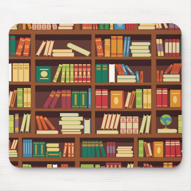 Tapis De Souris Motif de livre (Devant)