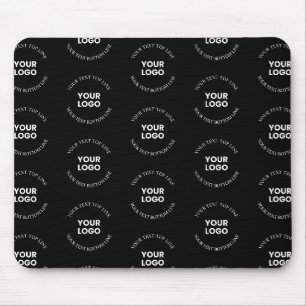 Tapis De Souris Motif de logo et de texte modifiable facile à remp