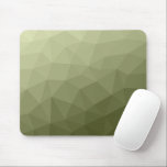 Tapis De Souris Motif de maillage géométrique dégradé vert clair d<br><div class="desc">Militaire dégradé géométrique maillage motif triangles ombre. Triangle maillage géométrique avec dégradé vert foncé clair. militaire,  armée,  motif,  ombre,  maillage,  triangles,  géométrie,  dégradé,  cool,  triangle,  vert</div>