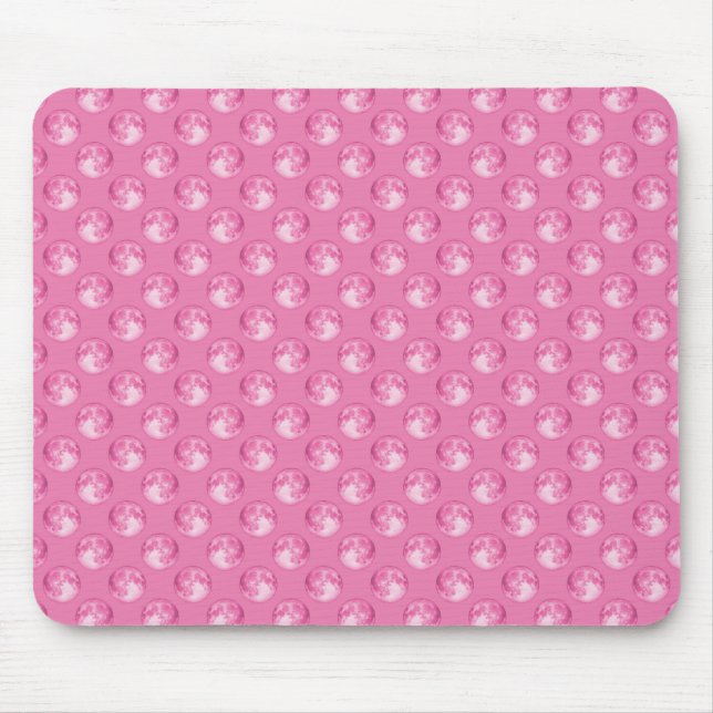 Tapis De Souris Motif de marbres roses (Devant)