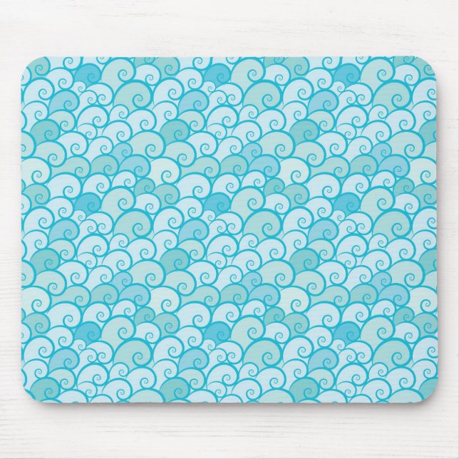 Tapis De Souris Motif de mer (Devant)