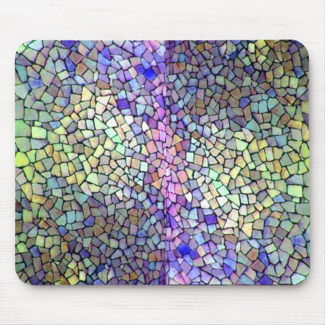 Tapis De Souris Motif de mosaïque (Devant)