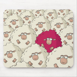 Tapis De Souris Motif de moutons