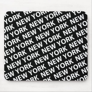 Tapis De Souris Motif de New York White