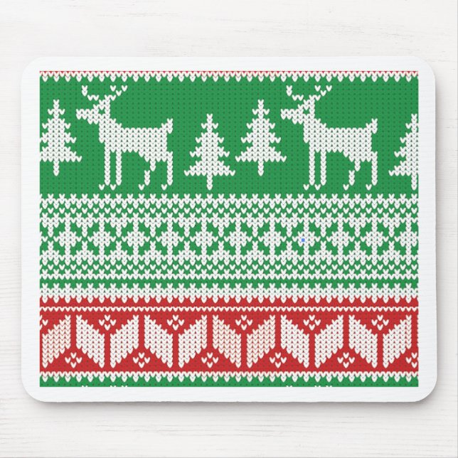 Tapis De Souris Motif de Noël (Devant)