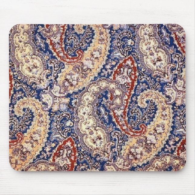 Tapis De Souris Motif de Paisley (Devant)