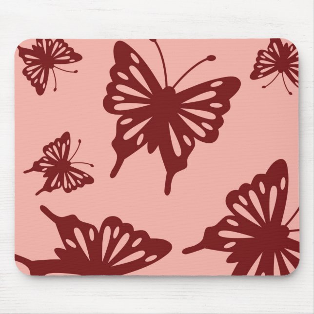 Tapis De Souris motif de papillon (Devant)