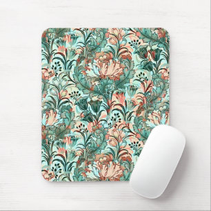 Tapis De Souris Motif de pivoine tulipe crocus pastel de William M