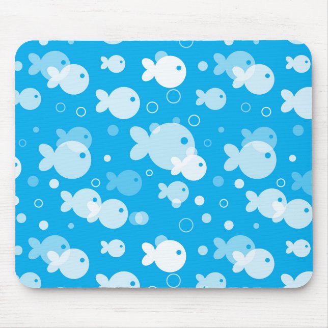 Tapis De Souris motif de poissons (Devant)