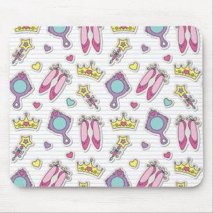 Tapis De Souris motif de princesse de papillon