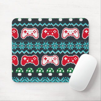 Tapis De Souris Motif de pull moche de Noël manette de jeu