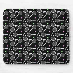 Tapis De Souris Motif de raquette de tennis