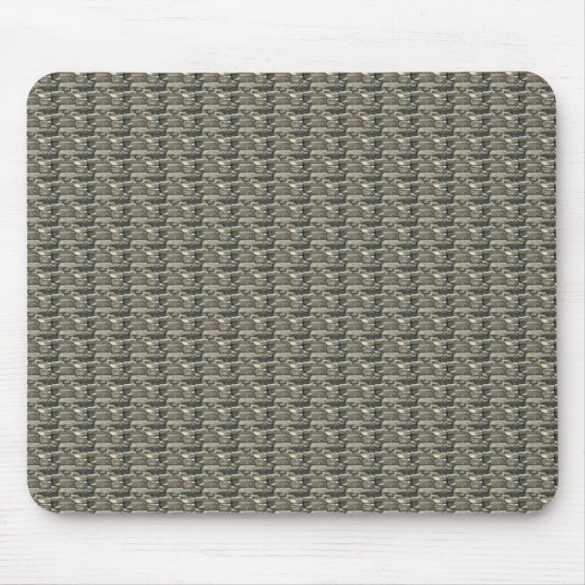 Tapis De Souris Motif de rochers (Devant)