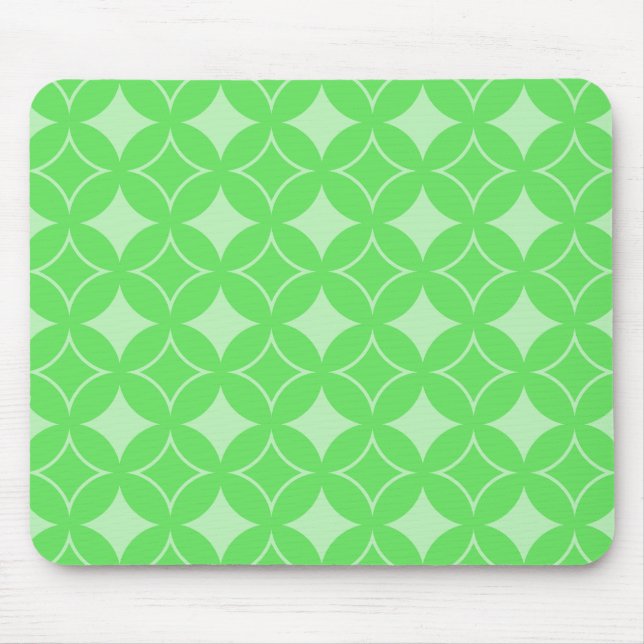 Tapis De Souris Motif de shippo vert citron (Devant)