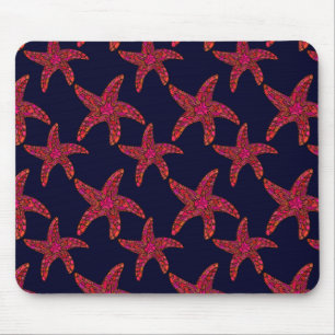 Tapis De Souris Motif de style poisson étoilé