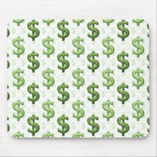 Tapis De Souris Motif de symbole dollar